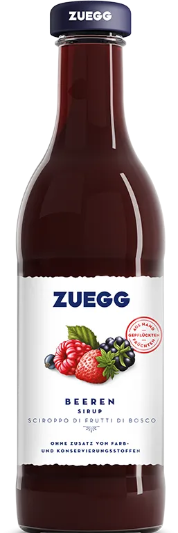 Sirupe von Oswald Zuegg – Beerenmix getränkesirup